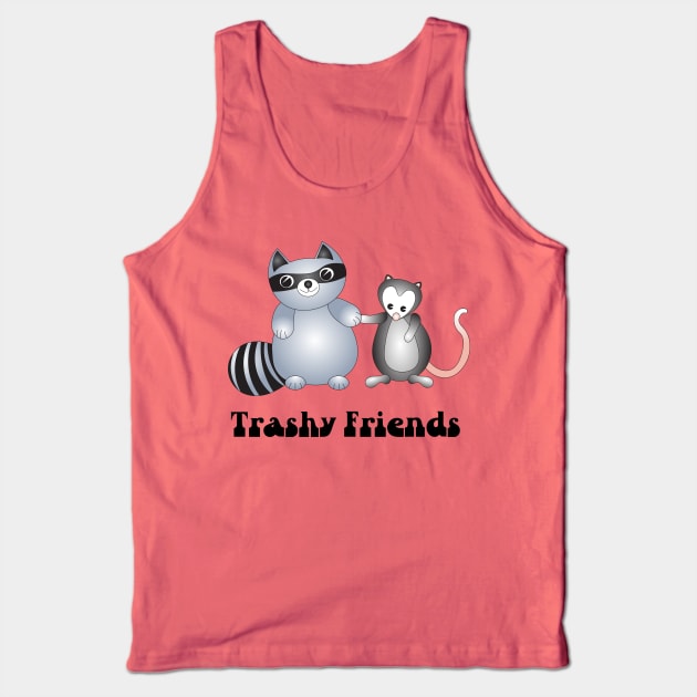 Trashy Friends Tank Top by candhdesigns